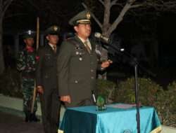 Peringati HUT RI Ke 78, Dandim Ngawi Pimpin Apel Kehormatan Dan Renungan Suci