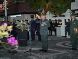 Jelang Puncak Peringatan HUT Kemerdekaan RI Ke-78 Dandim 0801/Pacitan Pimpin Acara AKRS