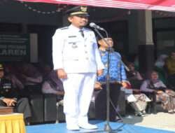 Upacara HUT RI di Kecamatan Laren Berlangsung Sukses dan Khidmat