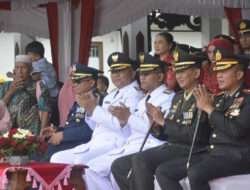 Dandim 0724/Boyolali Hadiri Upacara Detik-Detik Proklamasi Hut Kemerdekaan Republik Indonesia Ke 78