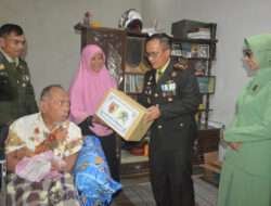 HUT ke 78 Kemerdekaan RI Tahun 2023, Kodim 0802/Ponorogo Berikan Bantuan Soial Kepada Veteran
