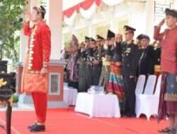 Upacara Peringatan HUT Ke-78 RI di Lamongan Berjalan Sukses