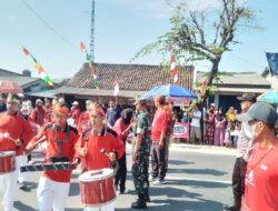 Koramil Wonosegoro Laksanakan Pengamanan dan Meriahkan Karnaval HUT RI ke 78