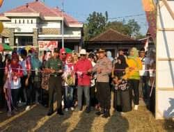 Meriahkan HUT Ke-78 RI: Danramil 0806/09 Tugu dan Muspika Hadiri Pembukaan Exposisi