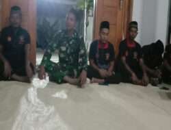Ciptakan Kamtibmas di Wilayah, Anggota Koramil Padas Hadiri Paguyuban Pencaksilat