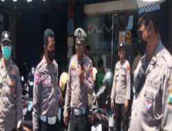 Kapas Krampung Jadi Sasaran Patroli Rutin Polsek Tambaksari demi Terpeliharanya Kamtibmas