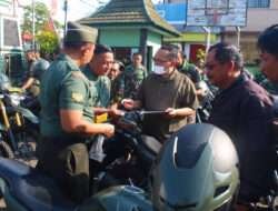 Prajurit Kodim Wonogiri Beserta Kendaraannya di Periksa, Ini Tujuannya