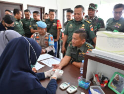 Launching Pemeriksaan Kesehatan Anggota Kodim 0726/Sukoharjo di Klinik Phytomedika, Baki, Sukoharjo