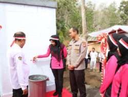 Sinergitas Polres Malang Bersama PTPN XII Antisipasi Kekeringan Berikan Bantuan Sumur Bor