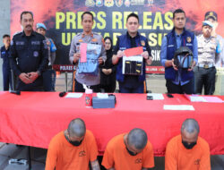 Polres Gresik Amankan Komplotan Jambret FC dan Veteran