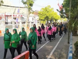 Perkuat Sinergitas TNI, Polri,Unsur Forkopimca, Koramil 0801/01 Pacitan Gelar Olah Raga Bersama