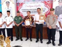 Danramil 0801/05 Nawangan Hadiri Kegiatan Penutupan Peringatan HUT Kemerdekaan RI Ke-78