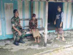 Babinsa Posramil Gerih Aktif Silaturahmi dengan Masyarakat