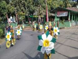 Koramil 0806/11 Panggul Amankan Kegiatan Karnaval Sepeda Hias dalam Perayaan HUT ke-78 RI