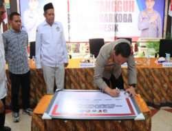 Perangi Peredaran Narkoba, Polres Gresik Bentuk Kampung tangguh Bersih Narkoba