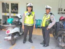 Polsek Tambaksari Patroli Rutin di Beberapa Obyek Vital di Wilayah