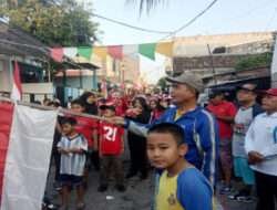 Warga Sidotopo Wetan Gelar Jalan Sehat Meriahkan HUT RI Ke 78