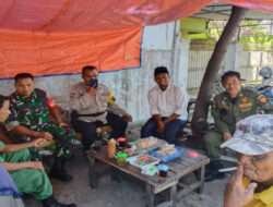 Babinsa Komsos Bersama Tokoh Agama untuk Tingkatkan Keharmonisan TNI- Rakyat, Serma Rudi Komsos dengan Tokoh Agama