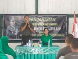 Jalin Silaturahmi dan Kenali Lebih Dekat Anggotanya, Dandim Ngawi Kunjungi Koramil Kedunggalar