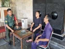 Tingkatkan Kerjasama, Babinsa Tipes Laksanakan Komsos