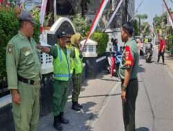 Gembleng Linmas Dengan Latihan PBB, Ini Harapan Babinsa Kelurahan Bumi