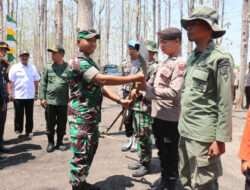 Dandim Ngawi Hadiri Apel Bersama Dalam Rangka Antisipasi Karhutla dan Bencana Kekeringan di Wilayah Kabupaten Ngawi