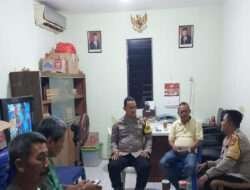 Giat Patroli Sambang Warga Bogen Kapolsek Tambaksari Sampaikan Pesan Kamtibmas