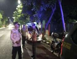 Patroli Kejahatan Malam Antisipasi Balap Liar serta Tawuran di jalanan