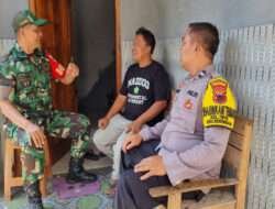Ada Apa Babinsa Tipes Datangi Ketua RT
