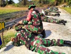 Pelihara Kemampuan Prajurit, Kodim Wonogiri Gelar Latihan Menembak