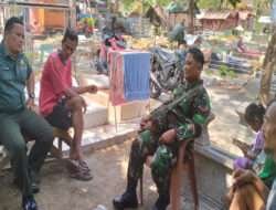 Mewujudkan Keakraban, Babinsa Joyotakan Komsos Dengan Warga Binaan