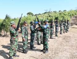 Asah dan Tingkatkan Kemampuan, Kodim 0802/Ponorogo Gelar Latihan Menembak TW III Tahun 2023