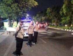 Pawas Iptu Edy Patroli Rutin Kejahatan Malam Dibeberapa Lokasi Rawan