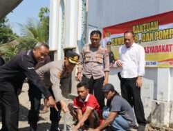 Hadapi Musim Kemarau Polres Blitar Berikan Bantuan Sumur Bor dan Pompa Air Untuk Warga