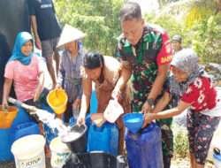 Kodim Boyolali Distribusikan Air Bersih Ke Pelosok Desa Juwangi