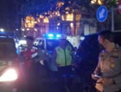 Tiga Polsek Melaksanakan Patroli Gabungan di Jalan Kenjeran