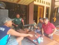 Ingin Selalu Dekat dengan Warga, Babinsa Aktif Komsos dengan Warga
