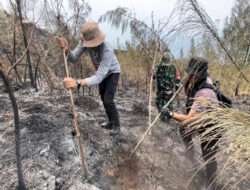 Penanggulangan Karhutla Kapolres Pasuruan Pimpin Pemadaman Api di Area Gunung Welirang
