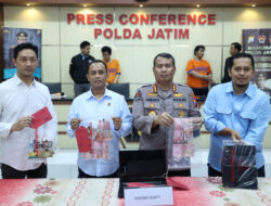 Polda Jatim Berhasil Amankan Dua Tersangka Order Makanan Fiktif dengan Keuntungan Rp 2 Milyar