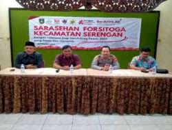 Bati Wanwil Koramil 03/ Serengan Menghadiri Sarasehan Kerukunan Umat Beragama