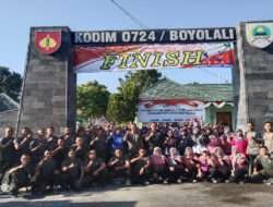 Danrem 074/Wrt Laksanakan Kunjungan Kerja Ke Kodim 0724/Boyolali