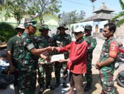 Jumat Berkah Kodim 0802/Ponorogo Lakukan Baksos dan Kerja Bakti Rutin di Tempat Ibadah