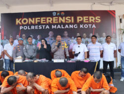 Polresta Malang Kota Ungkap Peredaran Narkoba Berhasil Amankan 26 Tersangka