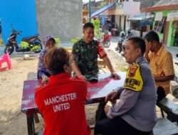 Wujudkan Keakraban, Babinsa Tipes komsos Dengan Warga Binaan