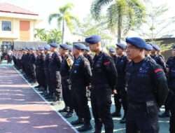 Polres Magetan Terjunkan 619 Personel Gabungan Amankan Pilkades Serentak di 30 Desa