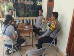 Kapolsek Tambaksari Koordinasi Kamtibmas ke Warga Jedong