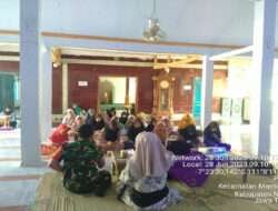 Babinsa Koramil 0805/12 Mantingan Berikan Wasbang kepada Remaja Di Wilayah