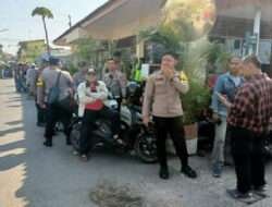 Pawas Iptu Yogi Patroli Kamtibmas di Obyek Vital Guna Memberikan Rasa Aman dan Nyaman