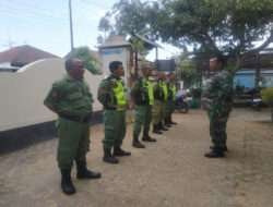 Kuatkan Pertahankan Wilayah, Babinsa Jajar Latihkan PBB Kepada Linmas