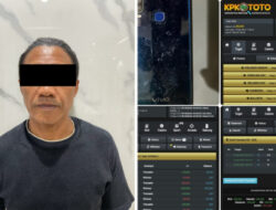 Anggota Reskrim Polres Pelabuhan Tanjung Perak Tangkap Laki laki Pemain Judi Online berjenis Togel Toto Gelap